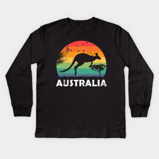 Australia Kids Long Sleeve T-Shirt